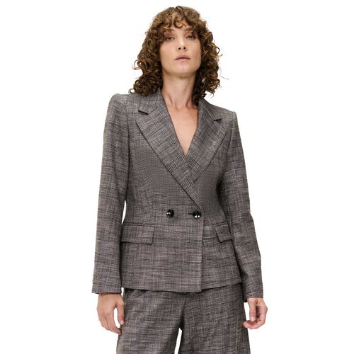 Veronika Maine European Check Blazer